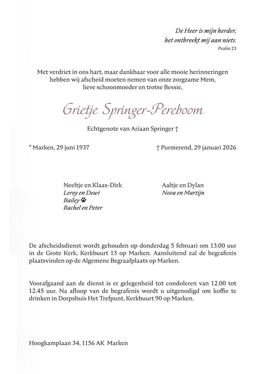 Grietje Springer Pereboom 1